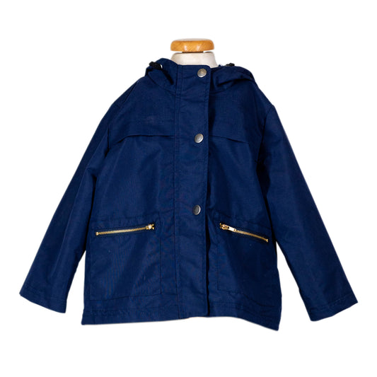 Korango Navy Micro fibre Waterproof Jacket