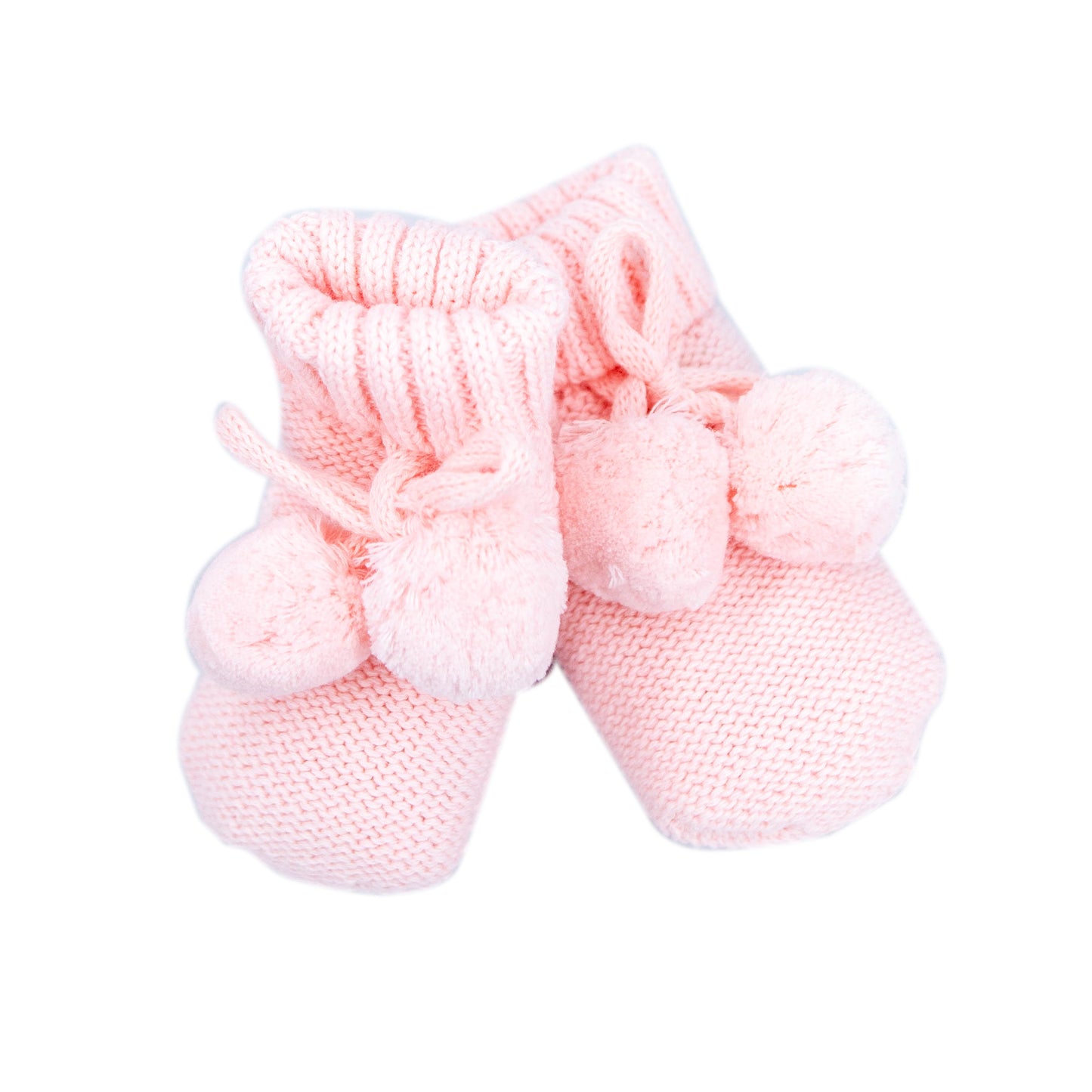 Knitted Booties Pink