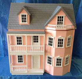 Doll House Grey & Pink